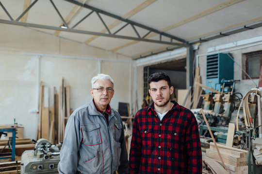 Father and Son Carpenters