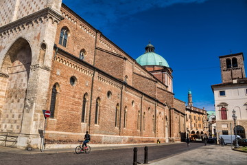 cattedrale di santa maria annunciata in vicenza, italien.