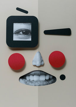 Collage face