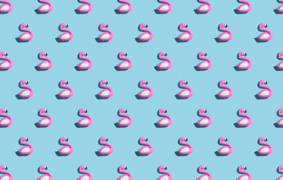 Flamingo Miniature Pattern