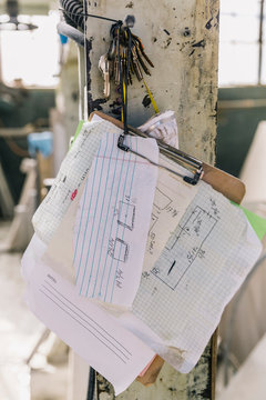 Paperwork at Industrial Facility