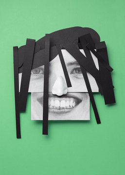 Collage face