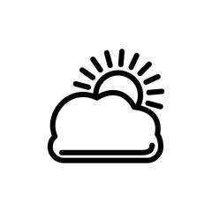 Weather Icon Vector Design Logo Illustrator Template Eps - 10