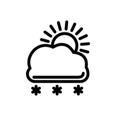Weather Icon Vector Design Logo Illustrator Template Eps - 10