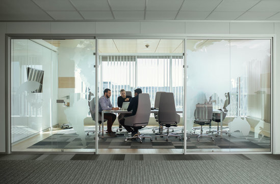 Businessmen Having a Meeting