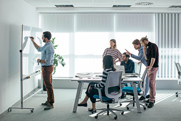 Businesspeople Having a Meeting