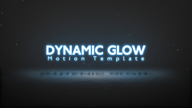 Dynamic Glow Title