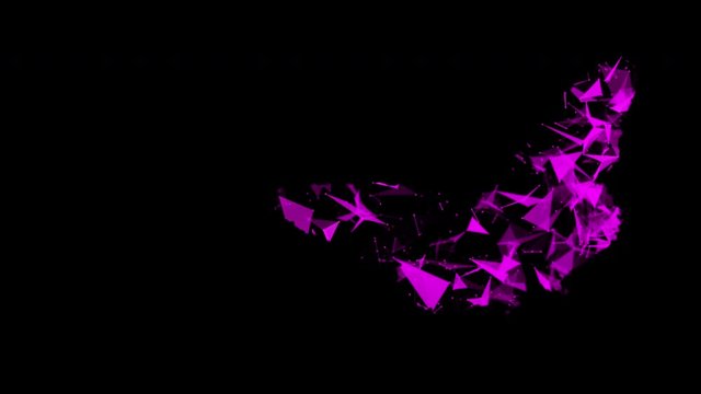 Motion of butterfly growth transformation concept to present digital business leadership in innovation technology development evolution with global network management with change in future fintech