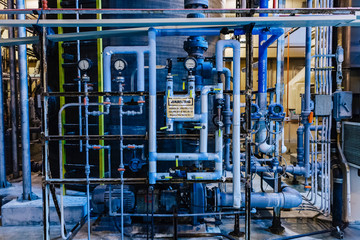 Pipe Network at Industrial Facility