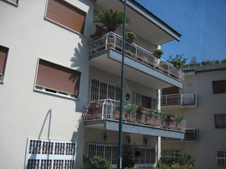house with balcony
