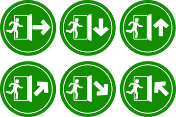emergency exit icon