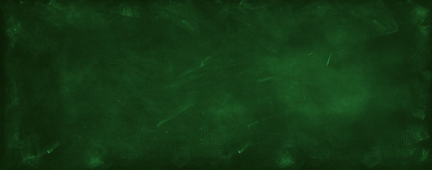 Green blackboard or chalkboard