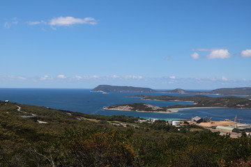 Fototapeta na wymiar View to Albany in Western Australia