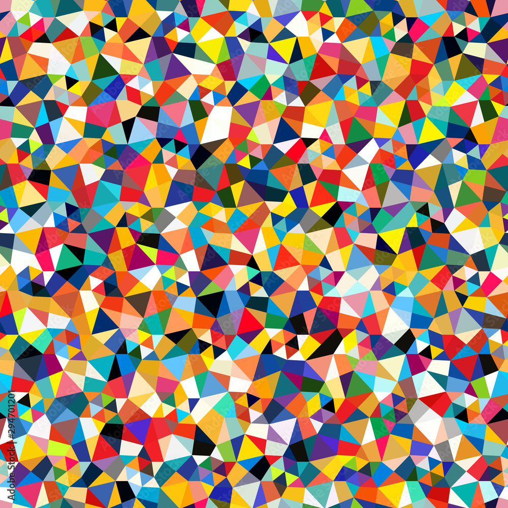 Aufkleber abstract seamless pattern. geometric texture in terrazzo style.