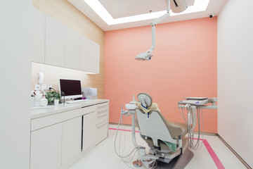 China,dentist chair and equipment in dental office