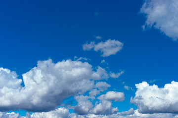 Storm clouds of September. Dramatic background.