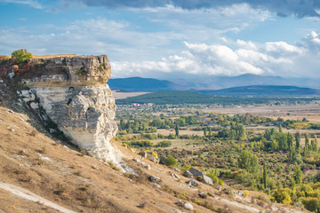 Fototapeta na wymiar Crimea. Tract White Rock (Aq-Kaya)