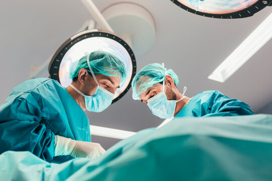 Surgeons in the operating room