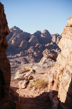 Exploring the ancient city of Petra, Jordan