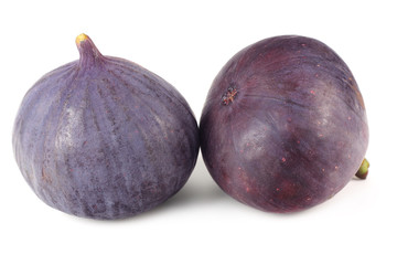 Figs isolated on a white background. Food