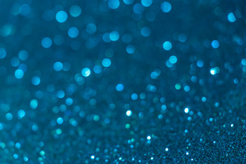 Abstract celebrate, twinkled bright bokeh defocused and sparkles background. Greeting card or invitation. Sparkling Lights Festive background.