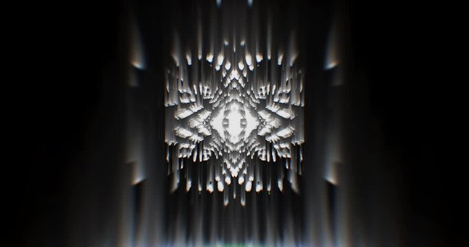 Flickering Light. VJ Loop 1
