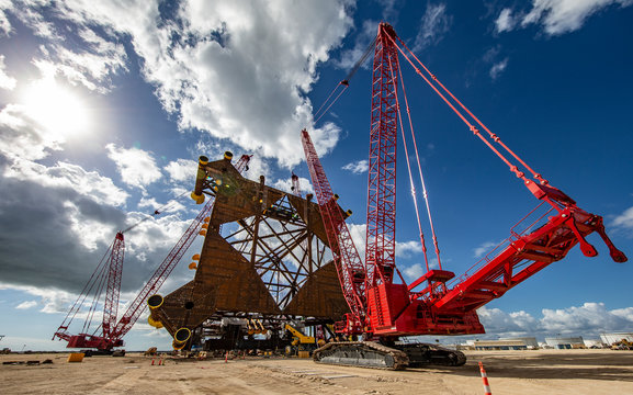 Offshore platform construction