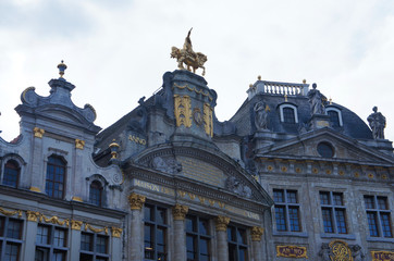Fototapeta na wymiar Brussels, Grand Place, Belgium