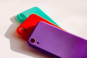 Colorful silicone cases for your smartphone.