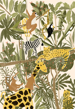 Jungle animals