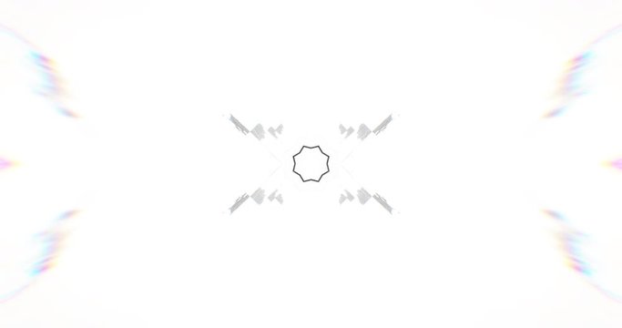 Flickering Light. VJ Loop 10