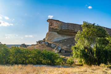 Fototapeta premium Crimea. Tract White Rock (Aq-Kaya)