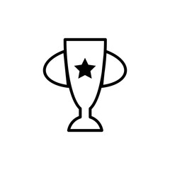 Trophy icon trendy