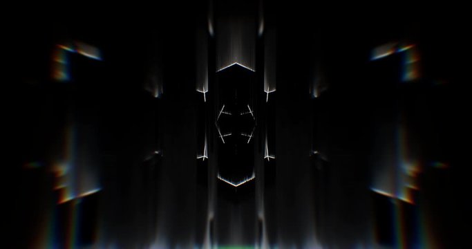 Flickering Light. VJ Loop 17