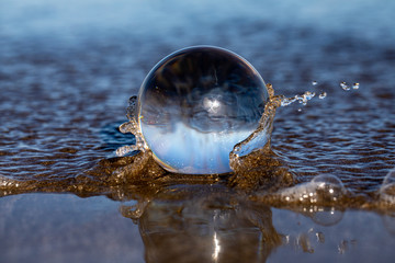Gran Canaria sunset lensball