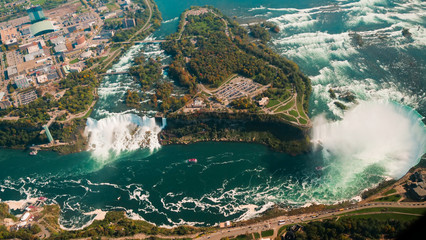 Niagara Falls Aerial amazing view