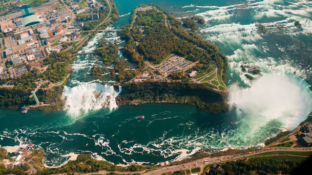 Niagara Falls Aerial Amazing View