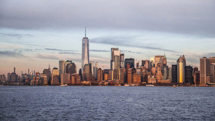 Obraz na płótnie Canvas New York City Sunrise