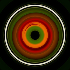 Digital art, abstract 3D objects, Germany