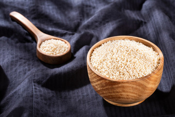 Sesamum indicum - Organic white sesame seeds