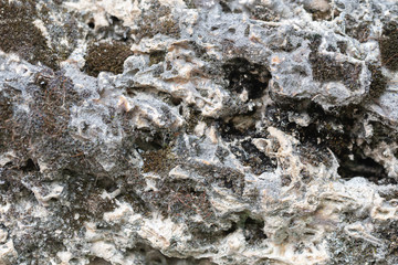 gray stone rock ornament