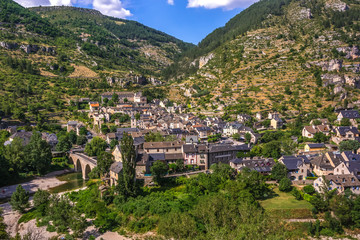 Gorges du Tarn France beautiful landscape summer tourism travel french romantic tour