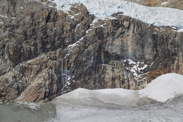 The Fellaria glacier in Valmalenco