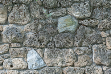 gray stone rock ornament