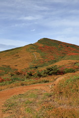 紅葉の栗駒山 ( Beautiful autumnscape at Mount Kurikoma, Tohoku, Japan )	