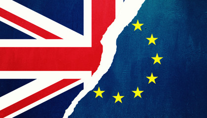 Brexit Konzept - Großbritannien  verlässt die Europäische Union