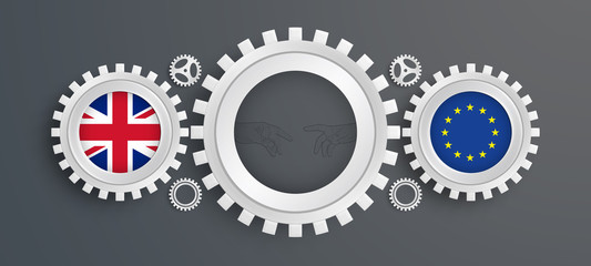 Brexit Konzept - Großbritannien  verlässt die Europäische Union