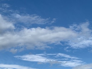 Fototapeta premium Clouds and blue sky