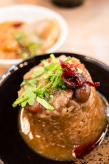 Taiwanese snacks of canned rice cake