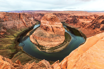 Horse shoe bend in Arizona